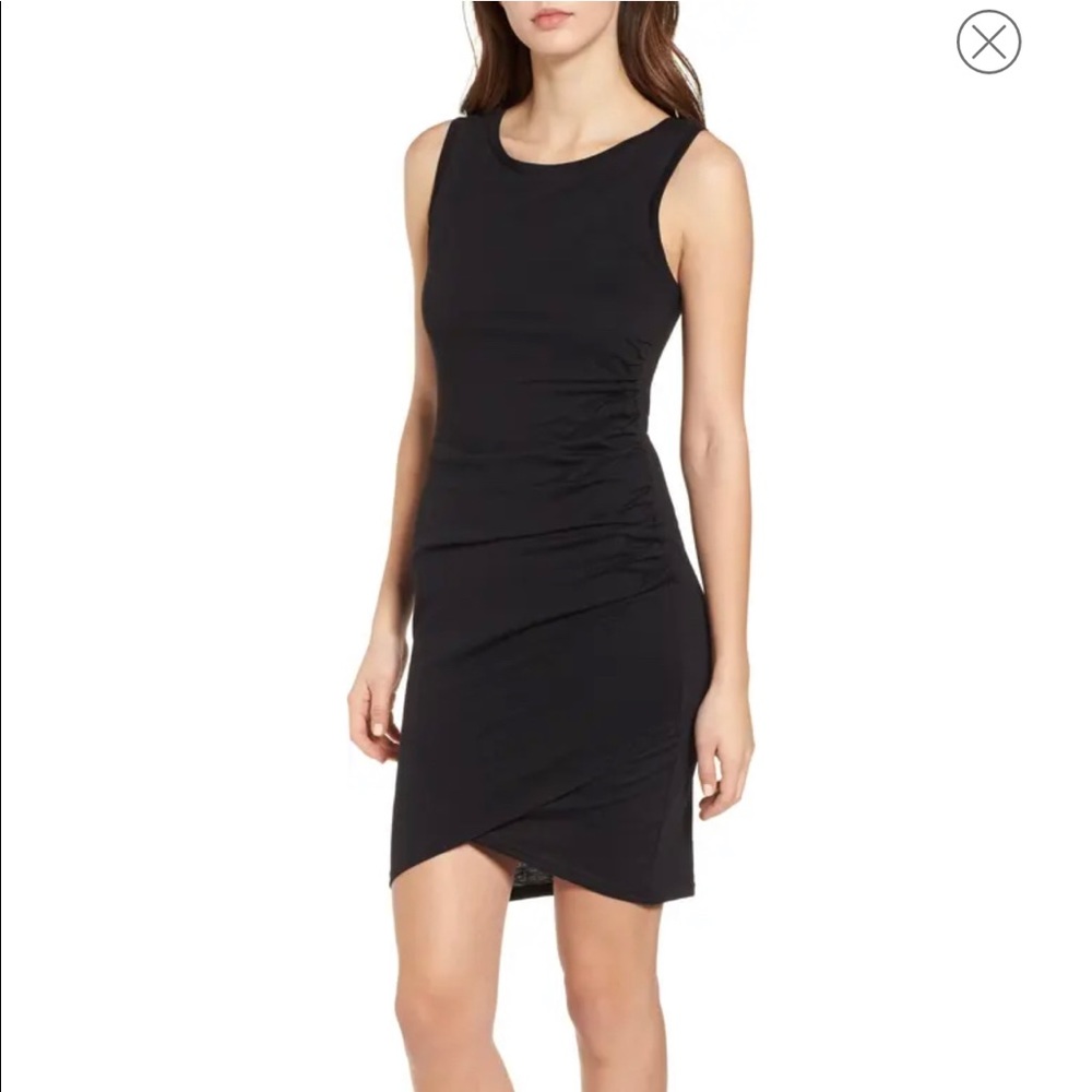 Leith Ruched Body-Con Tank Dress